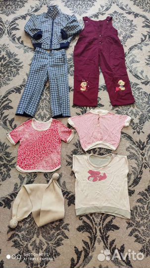 Детская одежда СССР