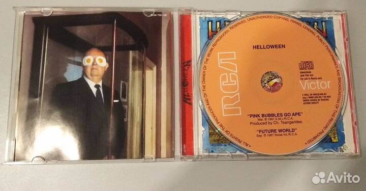 CD Helloween. Компакт-диски. 2 альбома