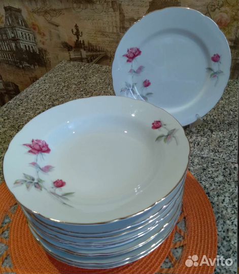 Тарелки СССР Япония Коростень