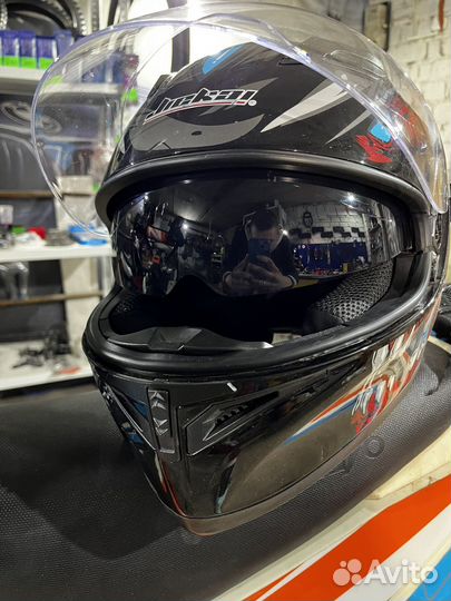 Шлем JK-316, перчатки, черепаха