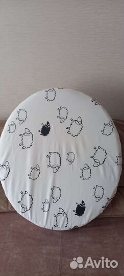 Матрас в круглую кроватку