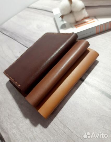 Обложка для документов из натуральной кожи