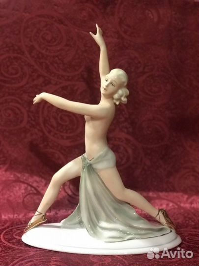 Фарфоровая статуэтка. Танцовщица. Германия