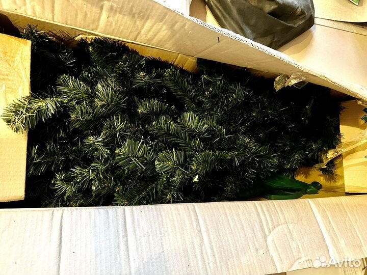 Елка новогодняя искусственная 180 см бу