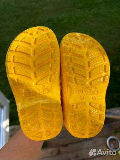 Резиновые сапоги crocs с8