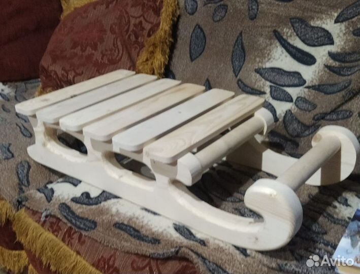 Сани деревянные