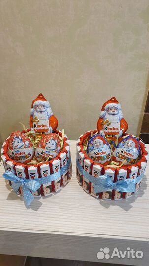 Торт из конфет