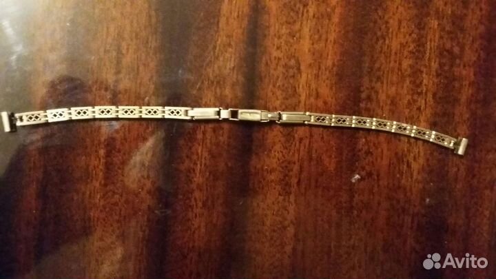 Браслет для часов, серебро 875 СССР