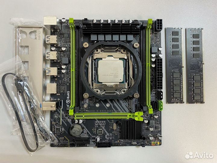 Игровой комплект Intel Xeon E5-2680 v3, X99, 16Gb