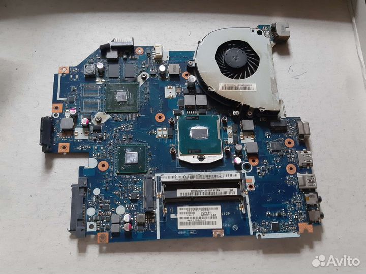 Материнская плата с процессором 989
