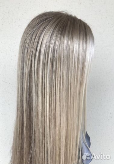 Окрашивание волос блонд, мелирование и т. Д