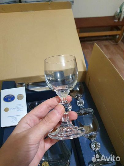 Хрустальный набор для ликера Bohemia