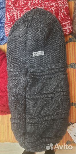 Шапка зимняя женская вязанная