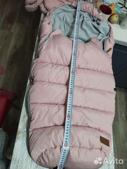 Зимний конверт в коляску