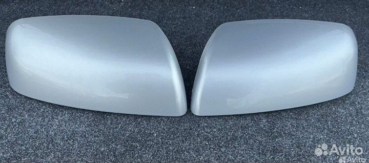 Накладки на зеркала priora 2 снежная королева