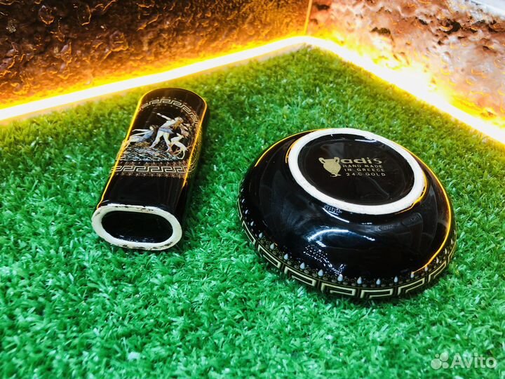 Z.10461 Керамическая пепельница + спичечница