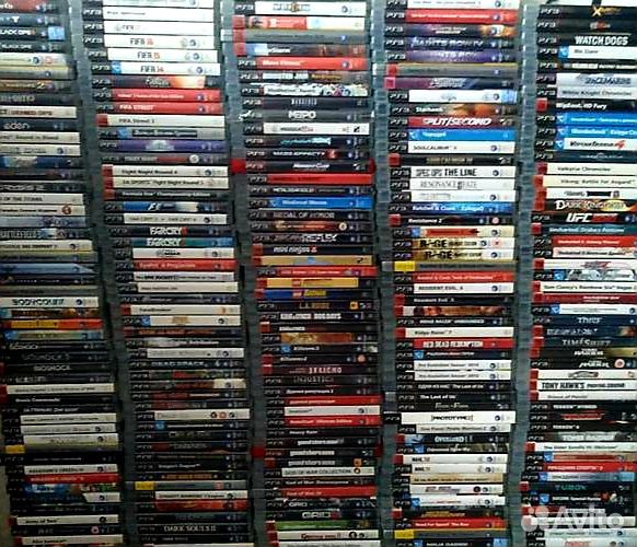 Большой выбор игр на PS3 и Xbox360
