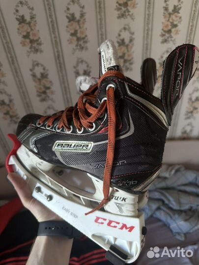 Хоккейные коньки bauer vapor x70 детские 36.5