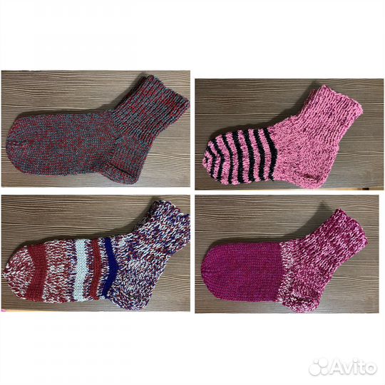 Носки вязаные новые