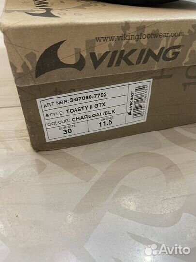 Зимние ботинки viking 30