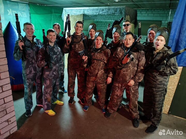 Пейнтбол и страйкбол на тактической площадке