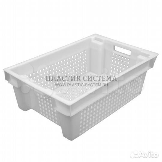 Ящик овощной перфорированный 600x400x200мм