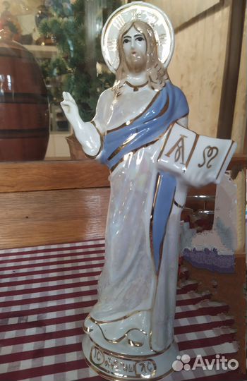 Фигурка Иисуса Христа, кисловодский фарфор