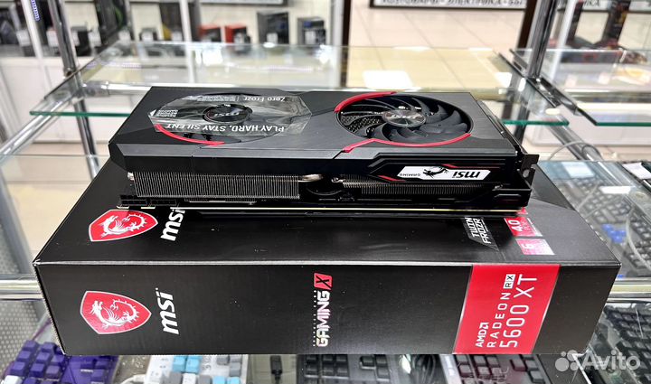 Видеокарта MSI RX 5600 XT Gaming X 6GB/Гарантия