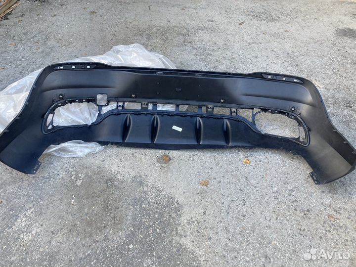 Юбка заднего бампера GLE coupe 167