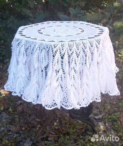 Скатерть вязаная 