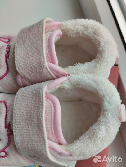 Пинетки теплые ботинки