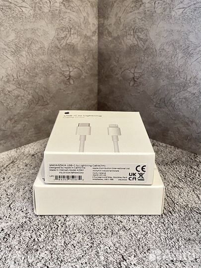 Зарядный кабель iPhone USB-C/Lightning оригинал