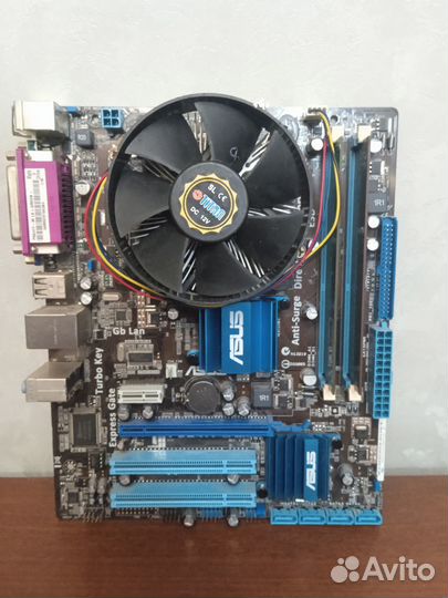 Материнская плата 775 (Процессор,Оперативка,Кулер)