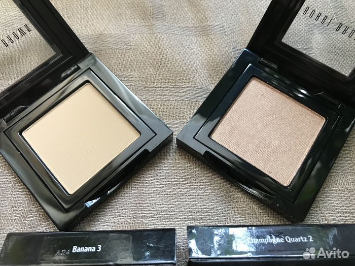 Тени Bobbi Brown Banana, Champagne Quartz