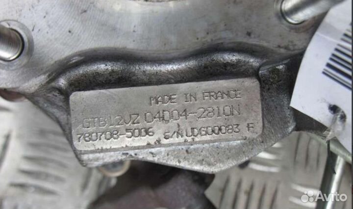 Турбина Toyota Auris 1.4D 04004-2810N