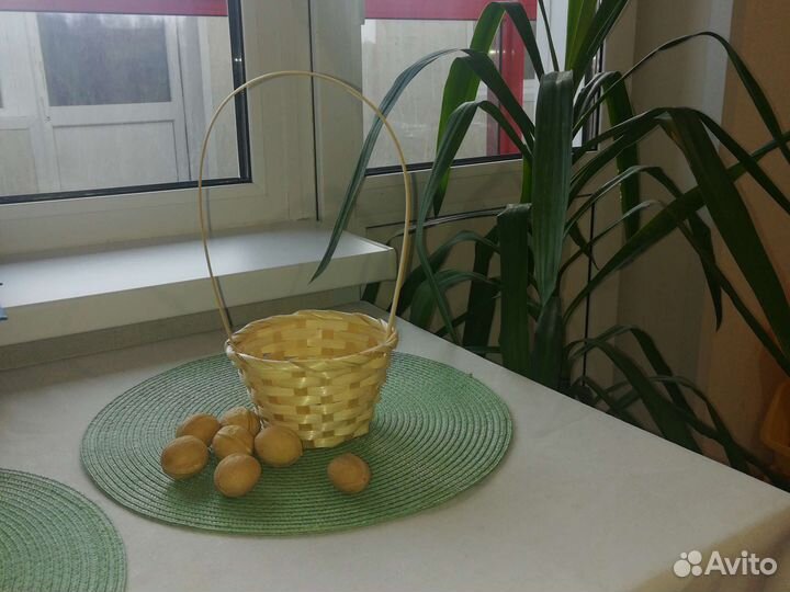 Корзина плетёная для декора