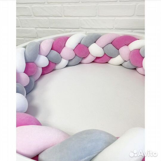 Бортик косичка