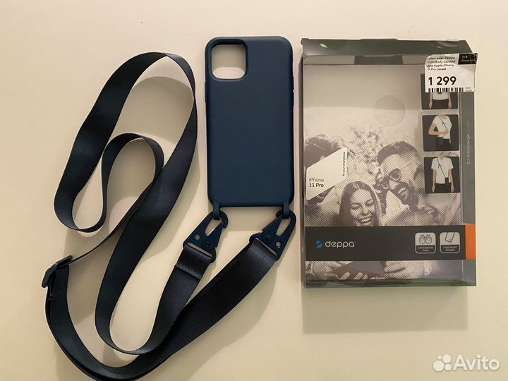 Новый чехол с ремнем на iPhone 11 pro (оригинал)