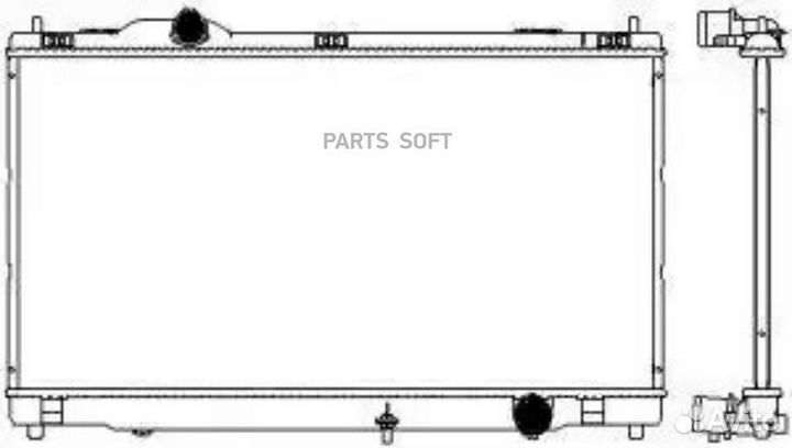 Радиатор охлаждения Лексус IS 250 2005