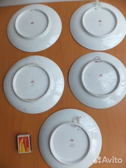 Старинные Настенные Тарелки лфз Ленинград