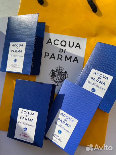 Пробники парфюмерии