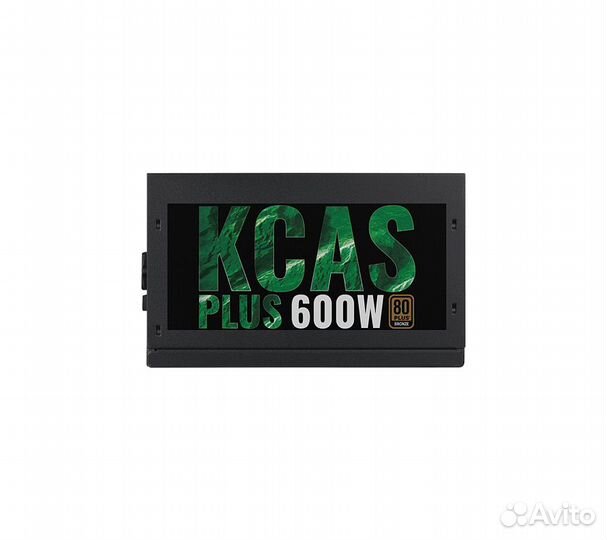 Блок питания Aerocool ATX 600W kcas plus 600 80+ b