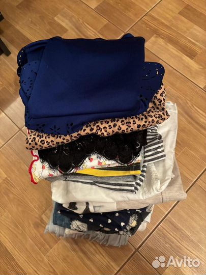 Детские вещи пакетом для девочек 134 140