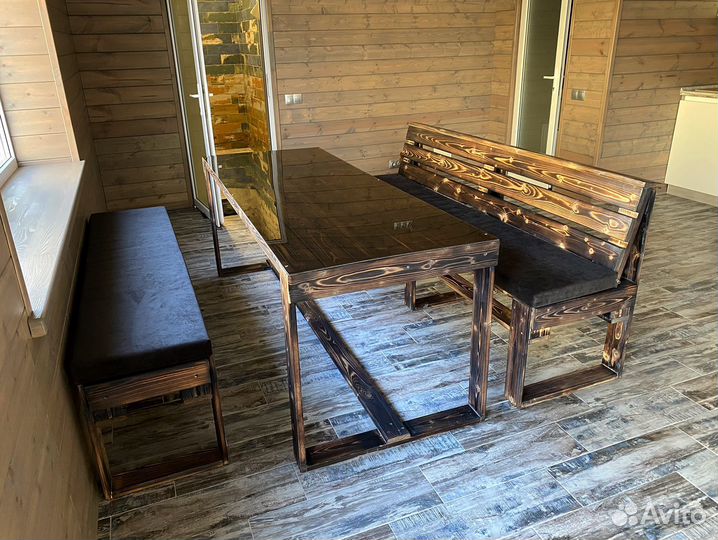 Мебель из дерева, садовая мебель