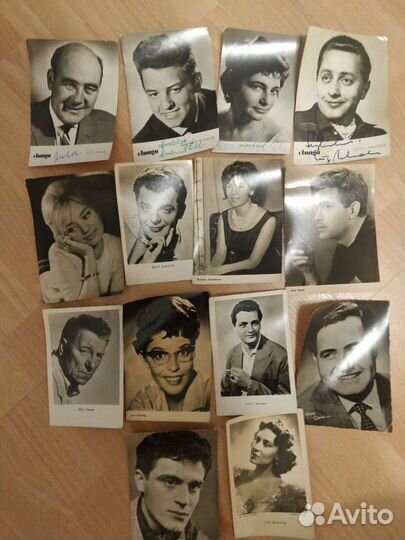 Открытки,фото актеров советского периода