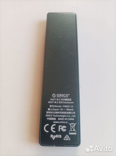 Внешний корпус для SSD M2 Orico PVM2F-C3