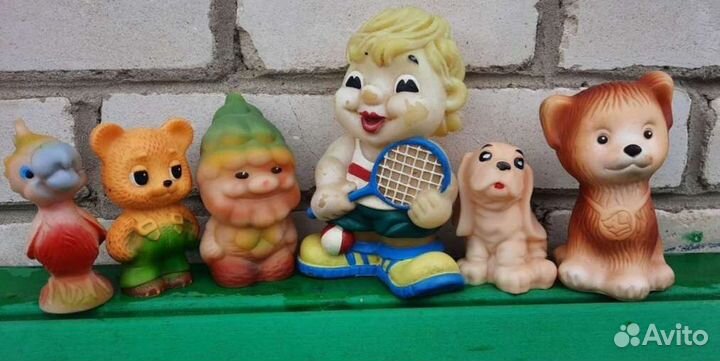 Коллекционные резиновые игрушки СССР
