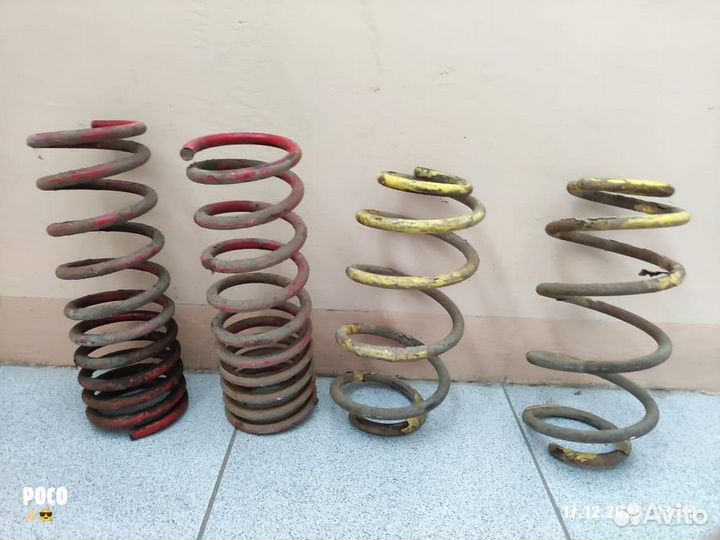 Пружины с занижением ваз priora