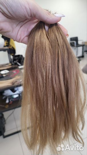 Волосы для наращивания б/у 30-35см