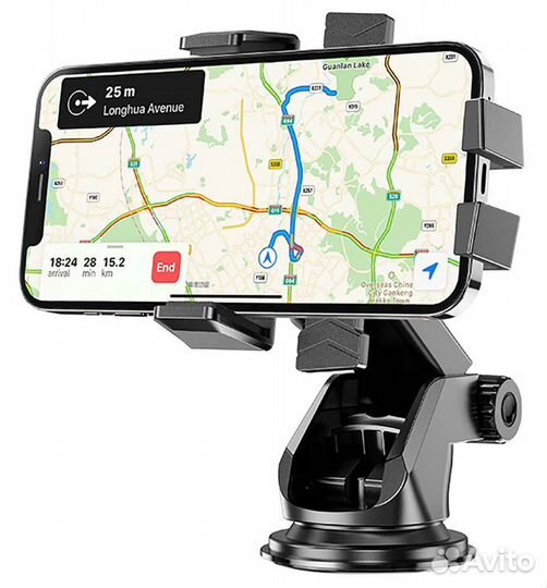 Держатель на присоске со штангой Hoco CA83